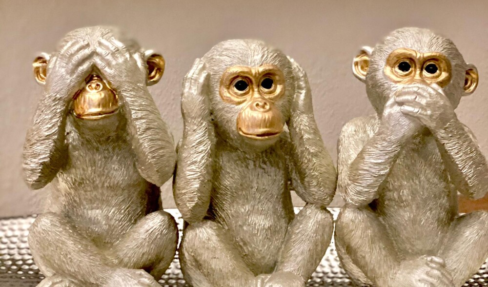 Cor Mulder Die Affen sind los champagner 35 cm 3er Set