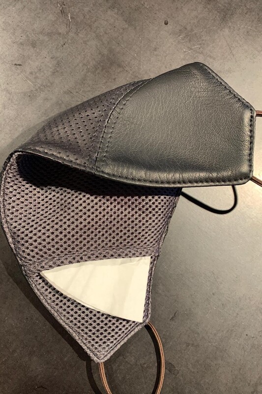 Maske Leder Herren | Mund- und Nasenschutz