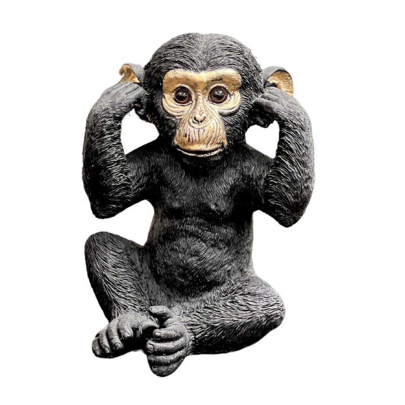 Cor Mulder Die Affen sind los schwarz 20 cm 3er Set