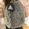 Fell-Rucksack grau Langhaar