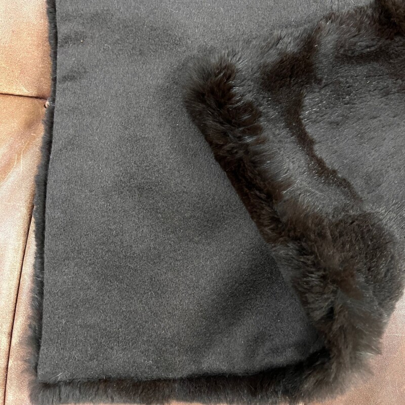 Fellkissen Rabbit Cashmere | Schoko 40x40