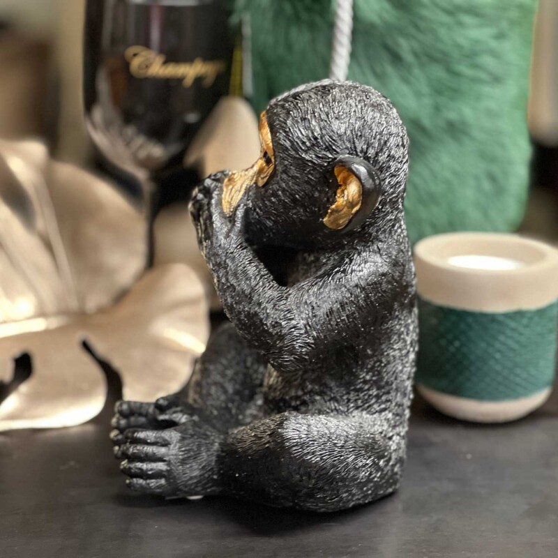 Cor Mulder Die Affen sind los schwarz 20 cm Nichts Reden