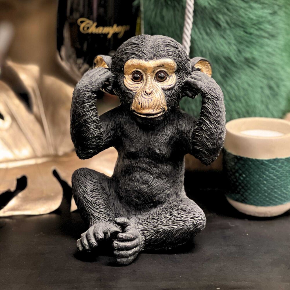 Cor Mulder Die Affen sind los schwarz 20 cm Nichts Hören