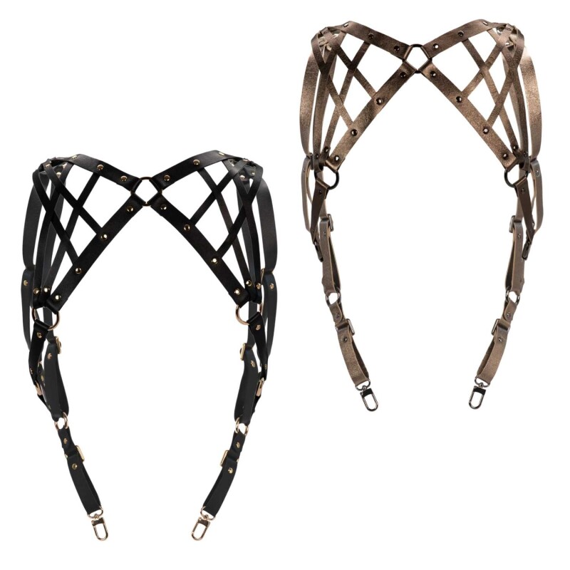 Asche & Gold Cyrille Harness Lederharnisch