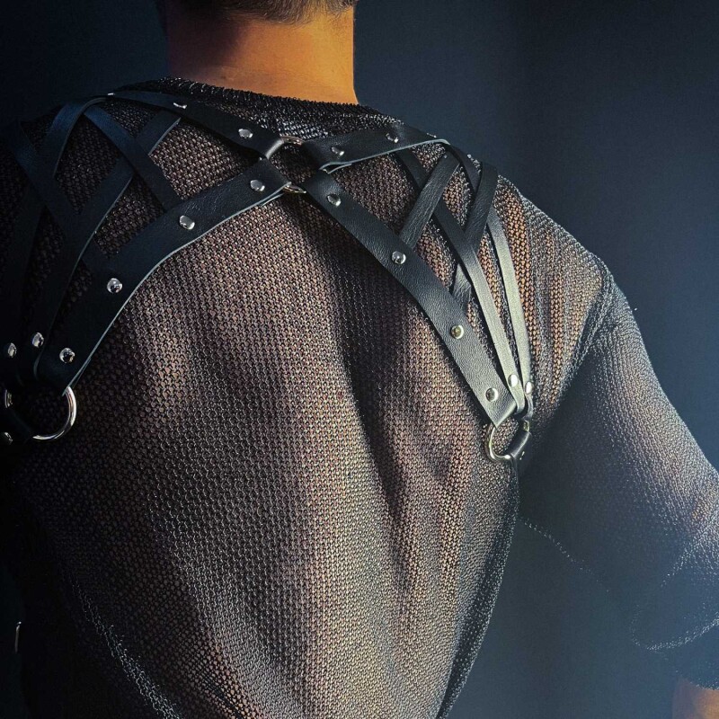 Asche & Gold Cyrille Harness Lederharnisch