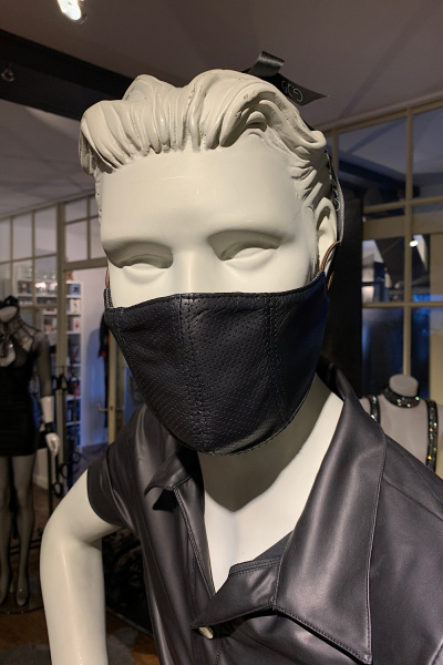 Maske Leder Herren | Mund- und Nasenschutz